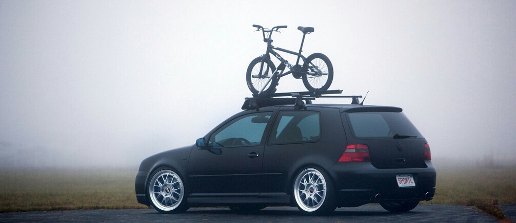 Volkswagen Golf MK4 R32 Black bike