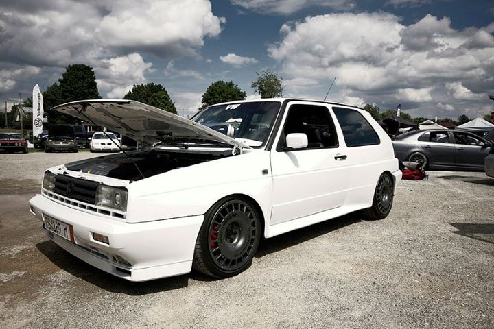 Volkswagen Golf MK2 Rallye White 23